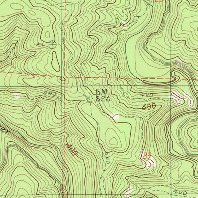 United States Geological Survey Comptche, CA (1991, 24000-Scale) digital map