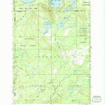 United States Geological Survey Comstock Hills, MI (1950, 24000-Scale) digital map