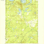 United States Geological Survey Comstock Hills, MI (1951, 24000-Scale) digital map