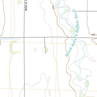 United States Geological Survey Comstock, MN (2022, 24000-Scale) digital map