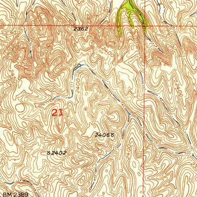 United States Geological Survey Comstock SE, NE (1952, 24000-Scale) digital map
