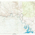 United States Geological Survey Comstock, TX (1985, 100000-Scale) digital map