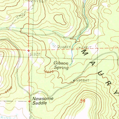 United States Geological Survey Conant Basin, OR (1990, 24000-Scale) digital map