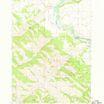 United States Geological Survey Conant Valley, ID (1966, 24000-Scale) digital map