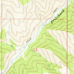 United States Geological Survey Conant Valley, ID (1966, 24000-Scale) digital map