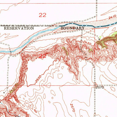 United States Geological Survey Conata, SD (1950, 24000-Scale) digital map