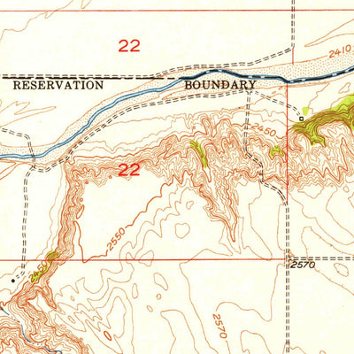 United States Geological Survey Conata, SD (1952, 24000-Scale) digital map