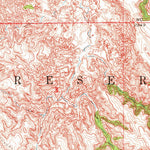 United States Geological Survey Conata SW, SD (1950, 24000-Scale) digital map