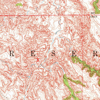 United States Geological Survey Conata SW, SD (1950, 24000-Scale) digital map