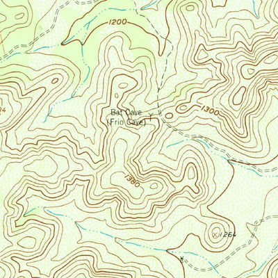 United States Geological Survey Concan, TX (1960, 24000-Scale) digital map