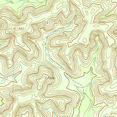 United States Geological Survey Concan, TX (1960, 24000-Scale) digital map