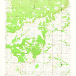 United States Geological Survey Concharty Mountain, OK (1971, 24000-Scale) digital map