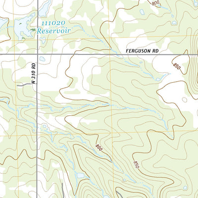 United States Geological Survey Concharty Mountain, OK (2022, 24000-Scale) digital map