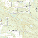 United States Geological Survey Concharty Mountain, OK (2022, 24000-Scale) digital map