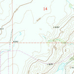 United States Geological Survey Concho, AZ (1971, 24000-Scale) digital map