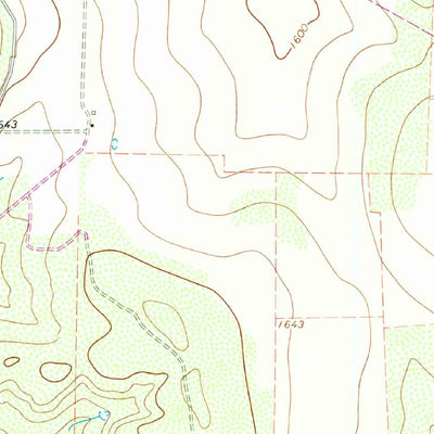 United States Geological Survey Concho, TX (1967, 24000-Scale) digital map