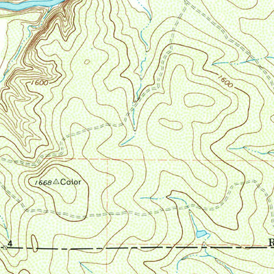United States Geological Survey Concho, TX (1967, 24000-Scale) digital map