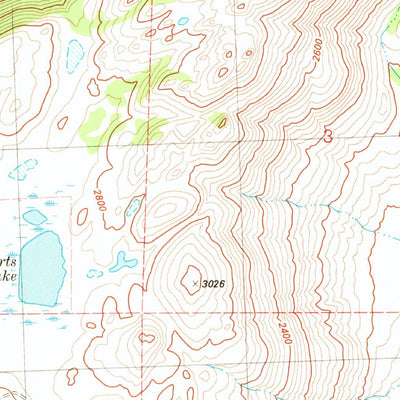 United States Geological Survey Conconully East, WA (1981, 24000-Scale) digital map