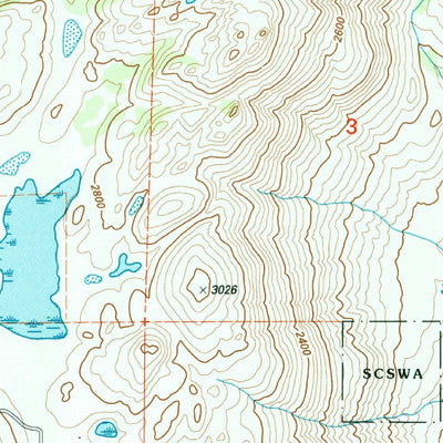 United States Geological Survey Conconully East, WA (2001, 24000-Scale) digital map