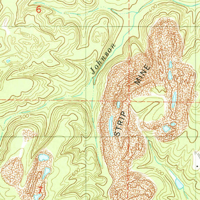 United States Geological Survey Concord, AL (1979, 24000-Scale) digital map
