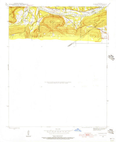 United States Geological Survey Concord, AR (1942, 24000-Scale) digital map