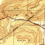 United States Geological Survey Concord, AR (1942, 31680-Scale) digital map