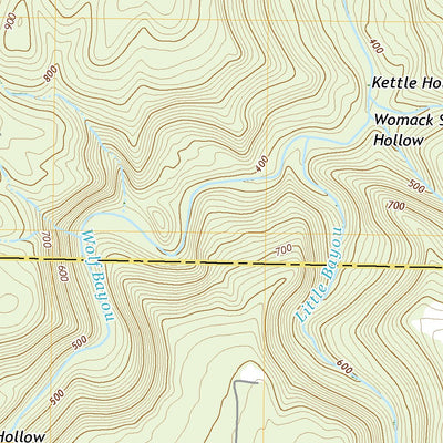 United States Geological Survey Concord, AR (2020, 24000-Scale) digital map