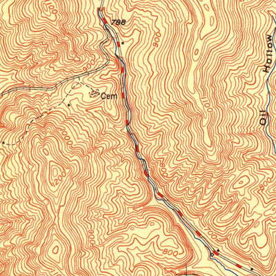United States Geological Survey Concord, KY-OH (1951, 24000-Scale) digital map