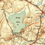 United States Geological Survey Concord, MA (1943, 31680-Scale) digital map