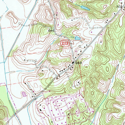 United States Geological Survey Concord, NC (1969, 24000-Scale) digital map