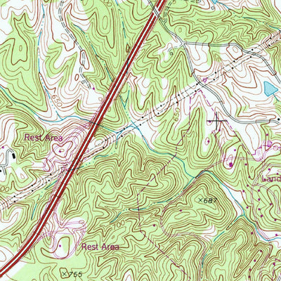 United States Geological Survey Concord, NC (1969, 24000-Scale) digital map