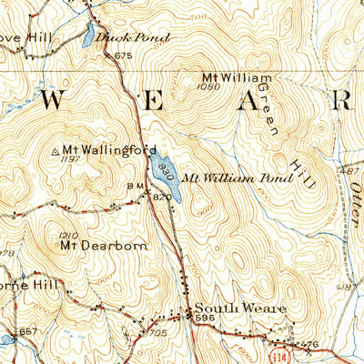 United States Geological Survey Concord, NH (1927, 62500-Scale) digital map