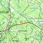 United States Geological Survey Concord, NH (1988, 100000-Scale) digital map