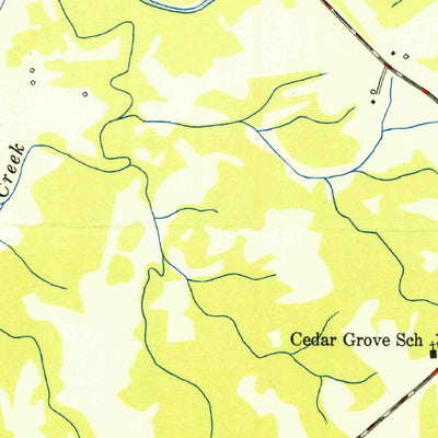 United States Geological Survey Concord SE, NC (1949, 24000-Scale) digital map