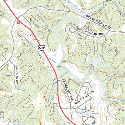 United States Geological Survey Concord SE, NC (2022, 24000-Scale) digital map