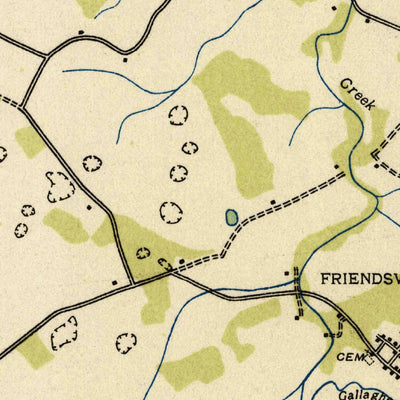United States Geological Survey Concord, TN (1936, 24000-Scale) digital map