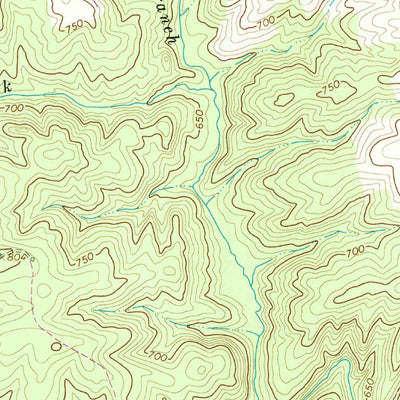 United States Geological Survey Concord, VA (1968, 24000-Scale) digital map