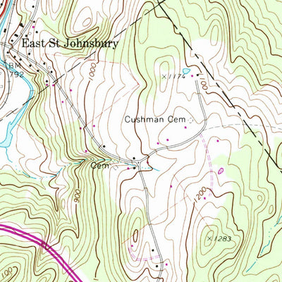 United States Geological Survey Concord, VT (1967, 24000-Scale) digital map