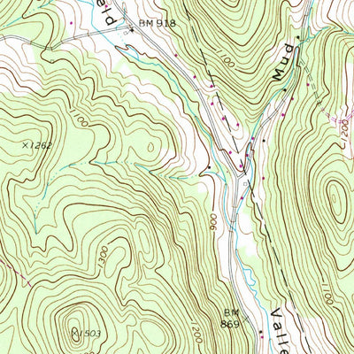 United States Geological Survey Concord, VT (1967, 24000-Scale) digital map