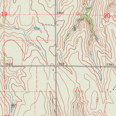 United States Geological Survey Concordia NW, KS (1965, 24000-Scale) digital map