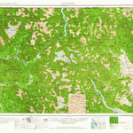 United States Geological Survey Concrete, WA (1958, 250000-Scale) digital map
