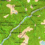 United States Geological Survey Concrete, WA (1958, 250000-Scale) digital map