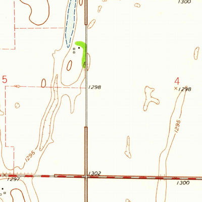 United States Geological Survey Conde SW, SD (1960, 24000-Scale) digital map