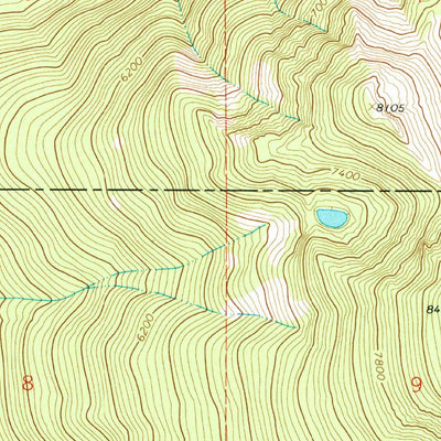 United States Geological Survey Condon, MT (1965, 24000-Scale) digital map