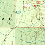 United States Geological Survey Condon, MT (1994, 24000-Scale) digital map