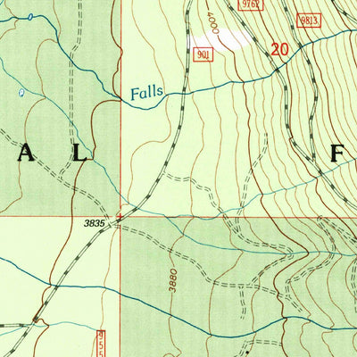 United States Geological Survey Condon, MT (1994, 24000-Scale) digital map