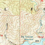 United States Geological Survey Condor Peak, CA (1995, 24000-Scale) digital map