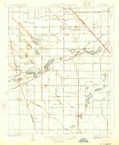 United States Geological Survey Conejo, CA (1924, 31680-Scale) digital map