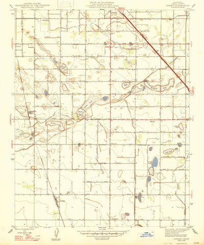 United States Geological Survey Conejo, CA (1947, 24000-Scale) digital map