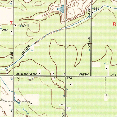 United States Geological Survey Conejo, CA (1963, 24000-Scale) digital map